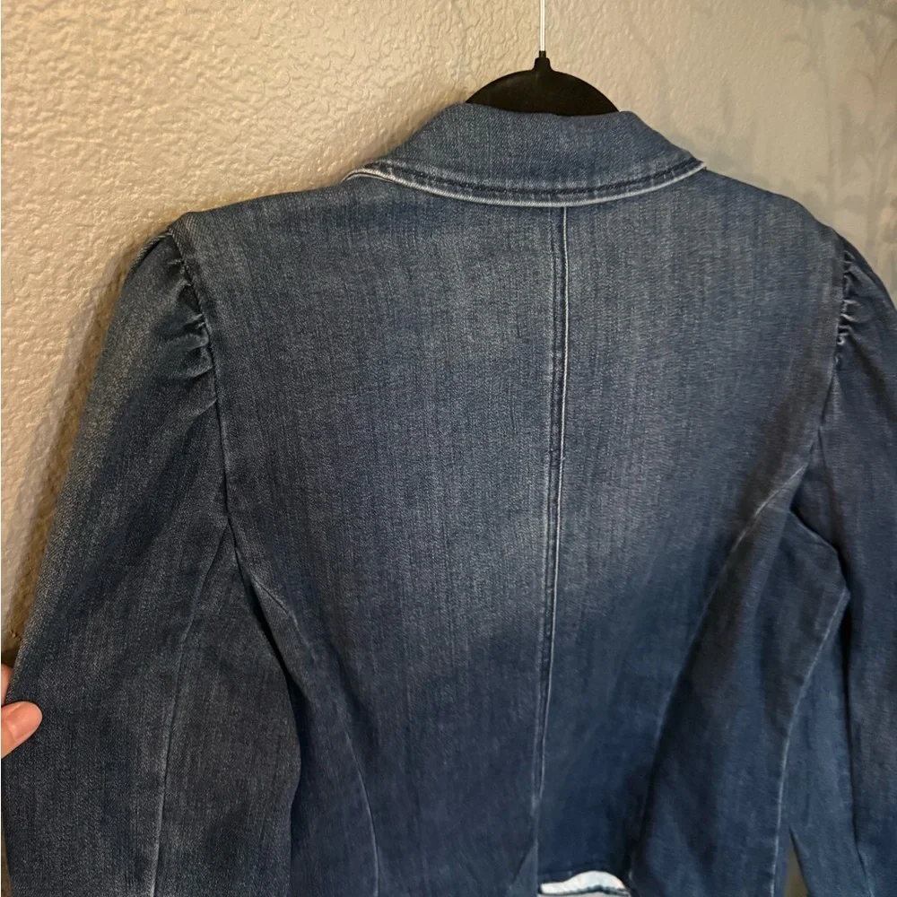INC International Concepts Denim Blazer - Picture 10 of 13